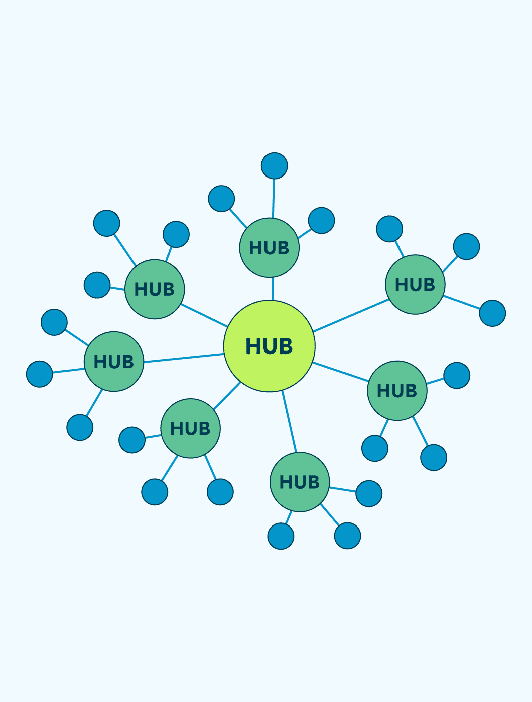 hub and spoke model