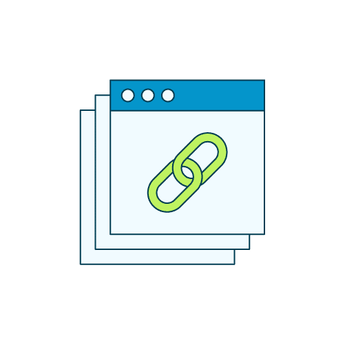 linked webpage icon